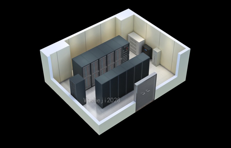 宁波配电室|电池间|模块化机房效果图制作